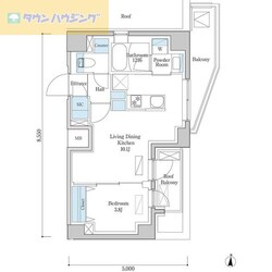 デュオフラッツ篠崎の物件間取画像